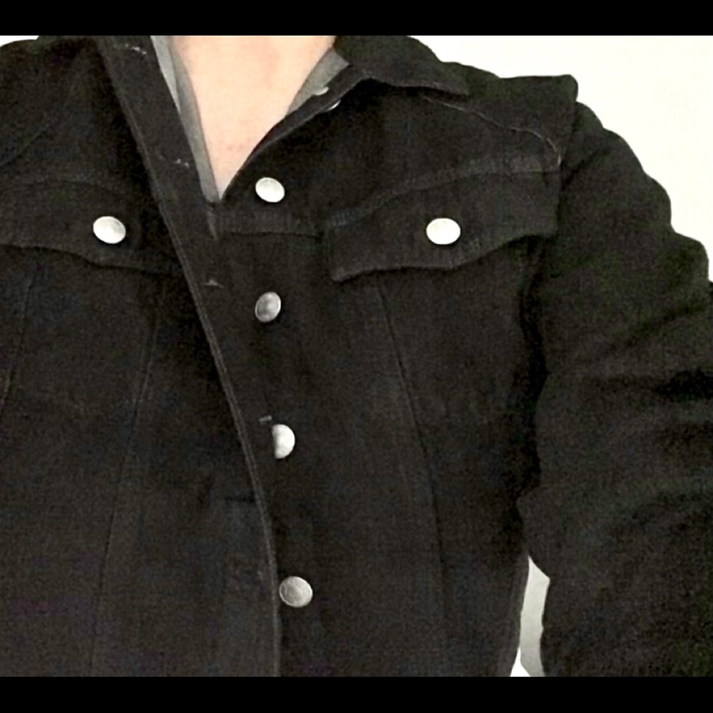 NEW Black Denim Jacket